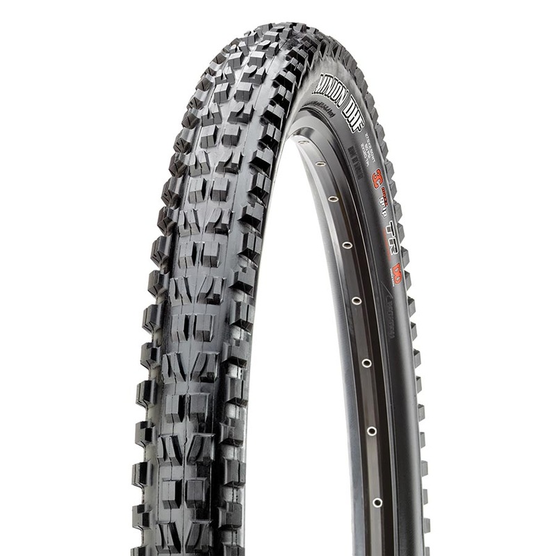 Maxxis Minion DHR II Tire – 27.5 x 2.5 Tubeless Folding BLK 3C MaxxTerra DH