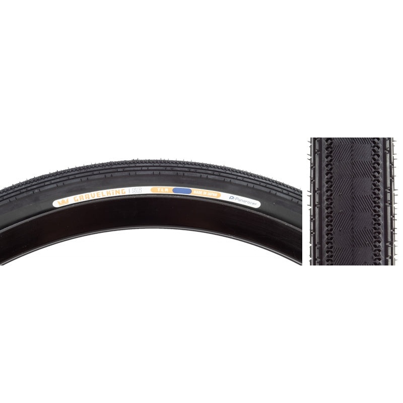 Panaracer GravelKing SS Tire – 700 x 40 Tubeless Folding Black