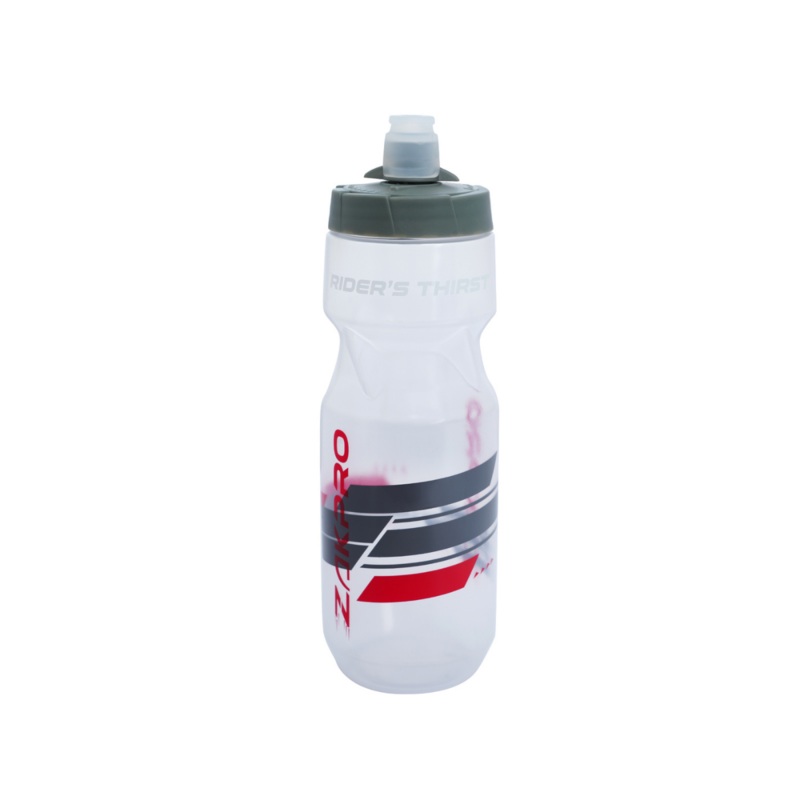 Zakpro Rider’s Thirst Water Bottle – Transparent White