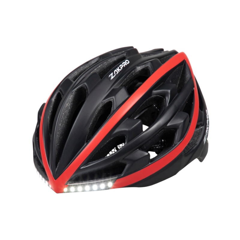 Zakpro Urban Series LED Helmet – Black
