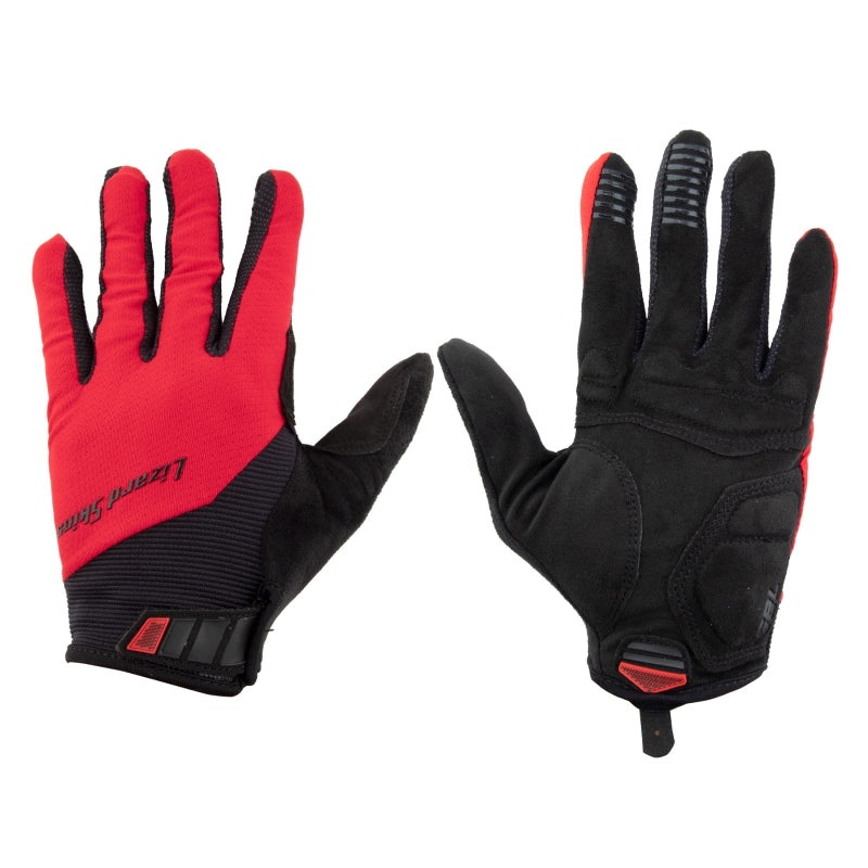 Lizard Skins Monitor Traverse Gloves – Crimson Red Full Finger Small