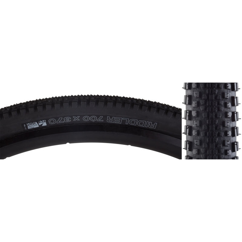 WTB Riddler Tire – 700 x 37 TCS Tubeless Folding Black Light/Fast Rolling