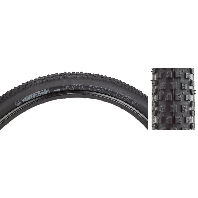 WTB Nine Line Tire – 29 x 2.25 TCS Tubeless Folding BLK Light/Fast Rolling Dual DNA