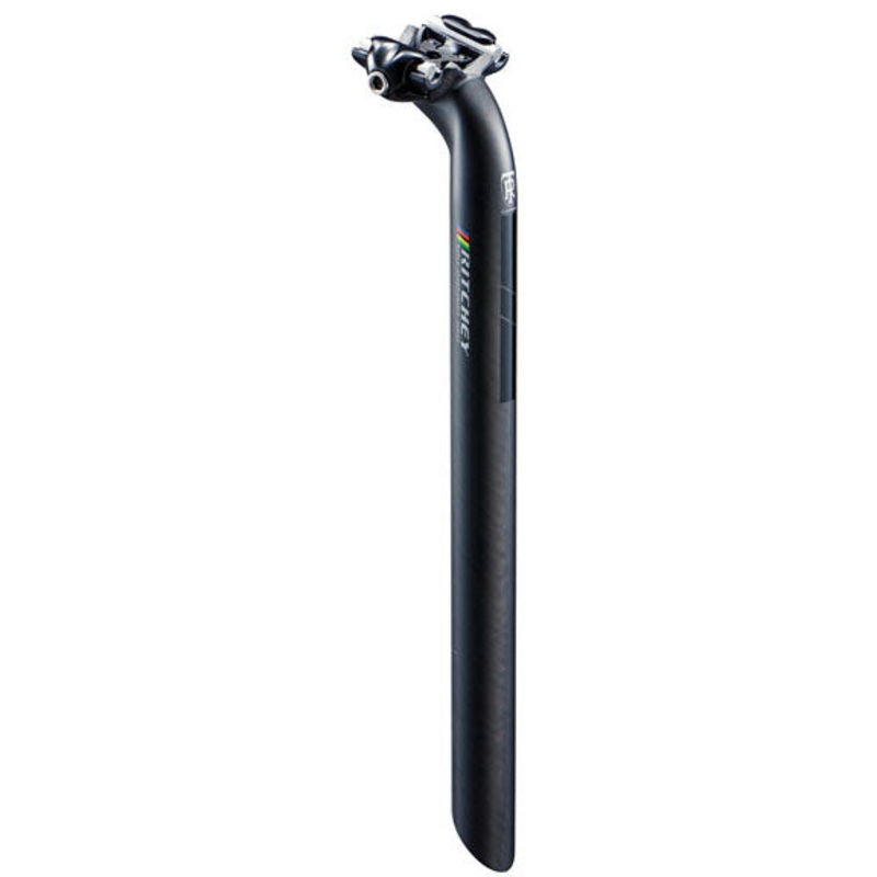 Ritchey WCS Carbon 1-Bolt Seatpost: 31.6 400mm 25mm Offset Black