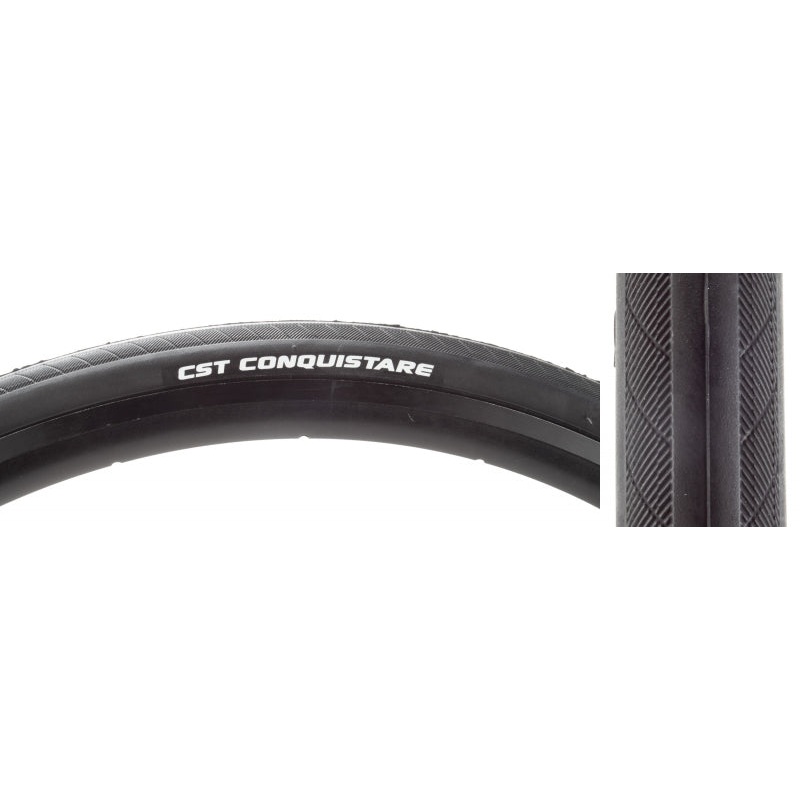 CST Caldera Tire – 700 x 25 Clincher Wire Black