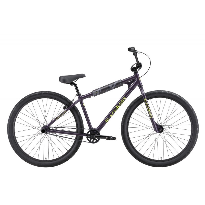 Black ops SpecOp-29 Step-Over 17` Midnight Purple Metallic 29` Anodized Black 1 Speed V-Brake