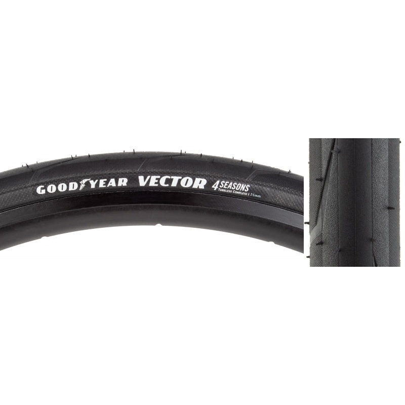 Goodyear Vector Four Seasons 700×25 Tubeless Tire