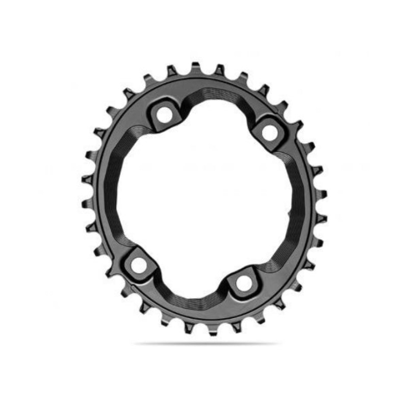 Absolute Black Oval MTB CR 1X 96BCD Shimano XT8000 HG+ 12 Speed 32T – Black