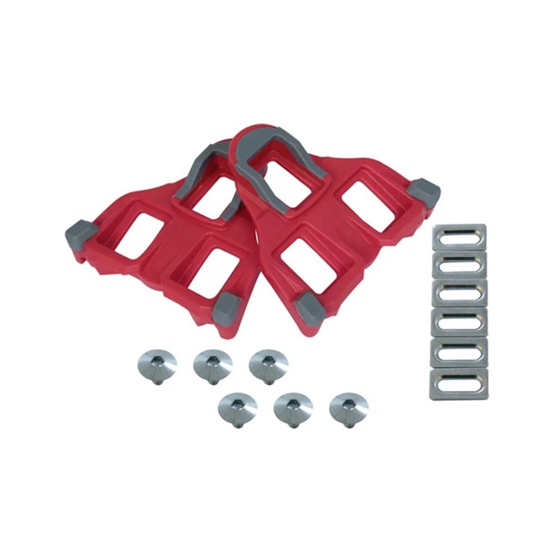Xpedo Sonic 9 Cleat for Road Pedal (Shimano SPD-SL compatible) (4 Deg Float) – Red