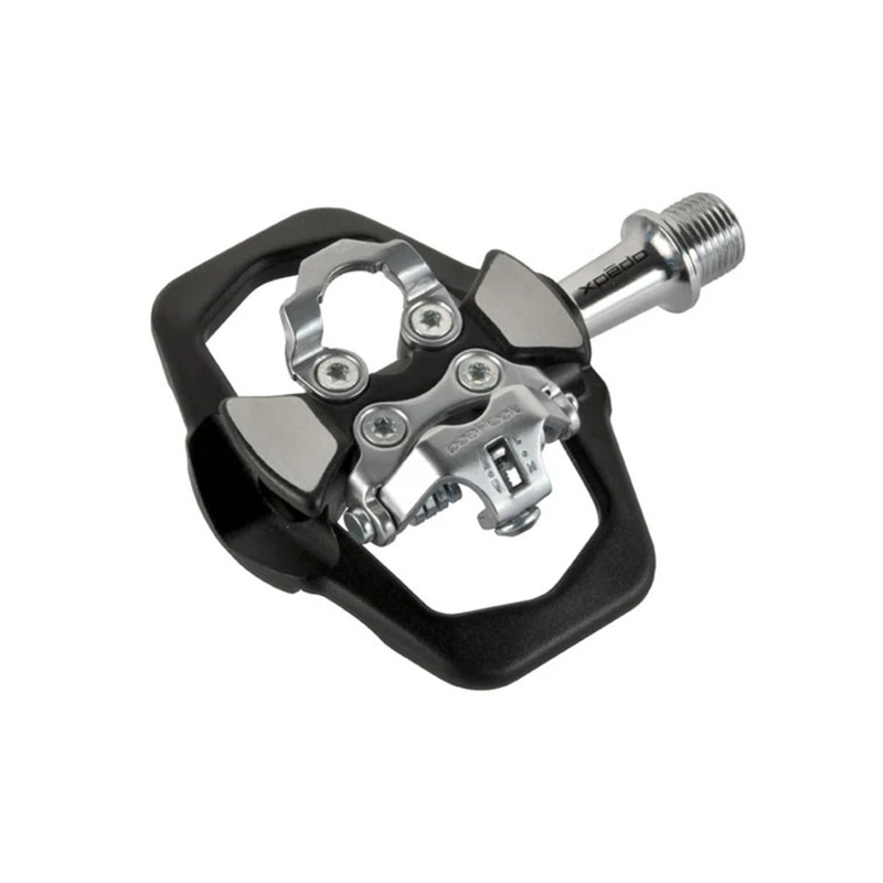 Xpedo TRVS Duo Clipless Pedal (One Side SPD) – Black