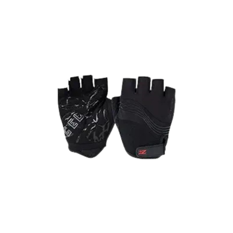 ZAKPRO Cycling Gloves – Gel Series (Black-Large)