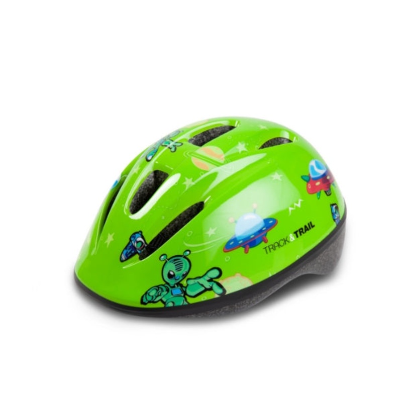 Track & Trail Kids Helmet – Green