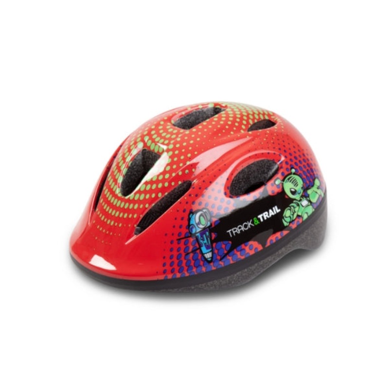 Track & Trail Kids Helmet – Red