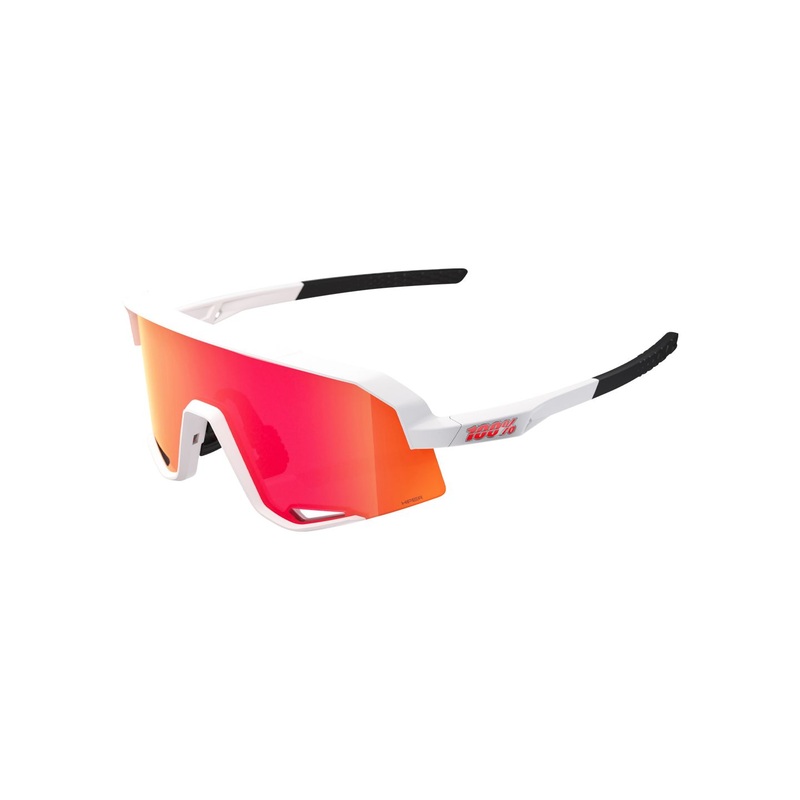 100% Slendale Hiper White/Red Eyewear
