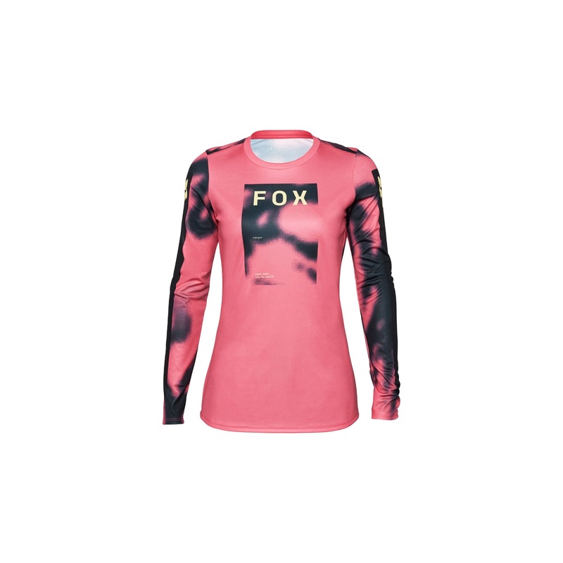 Fox Racing 24 Ranger Long Sleeve Women Large Pink Jersey
