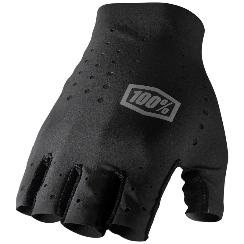 100% Sling Gloves – Black Short Finger Women’s Medium