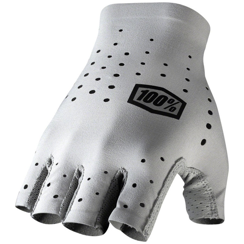 100% Sling Gloves – Gray Short Finger Women’s Medium