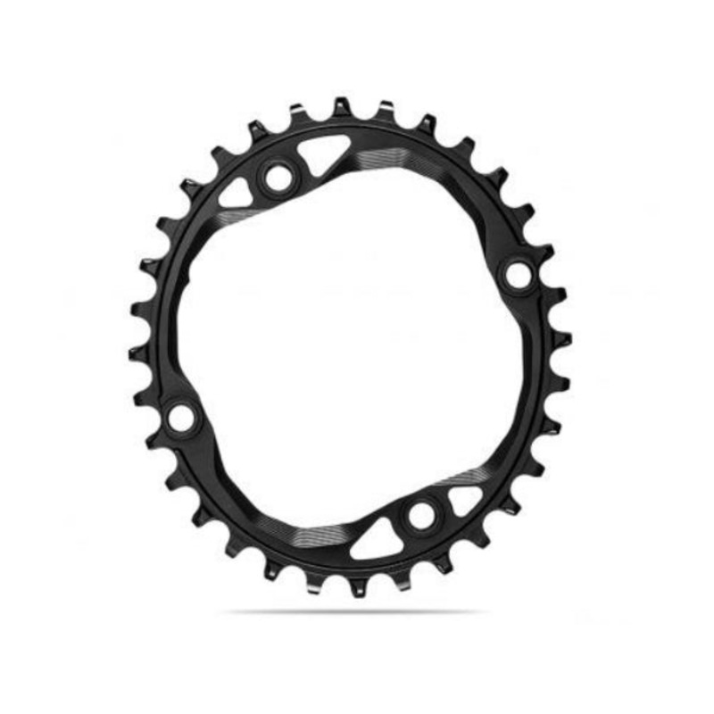 Absolute Black Oval MTB CR 1X  Shimano 104 BCD 30T – Black