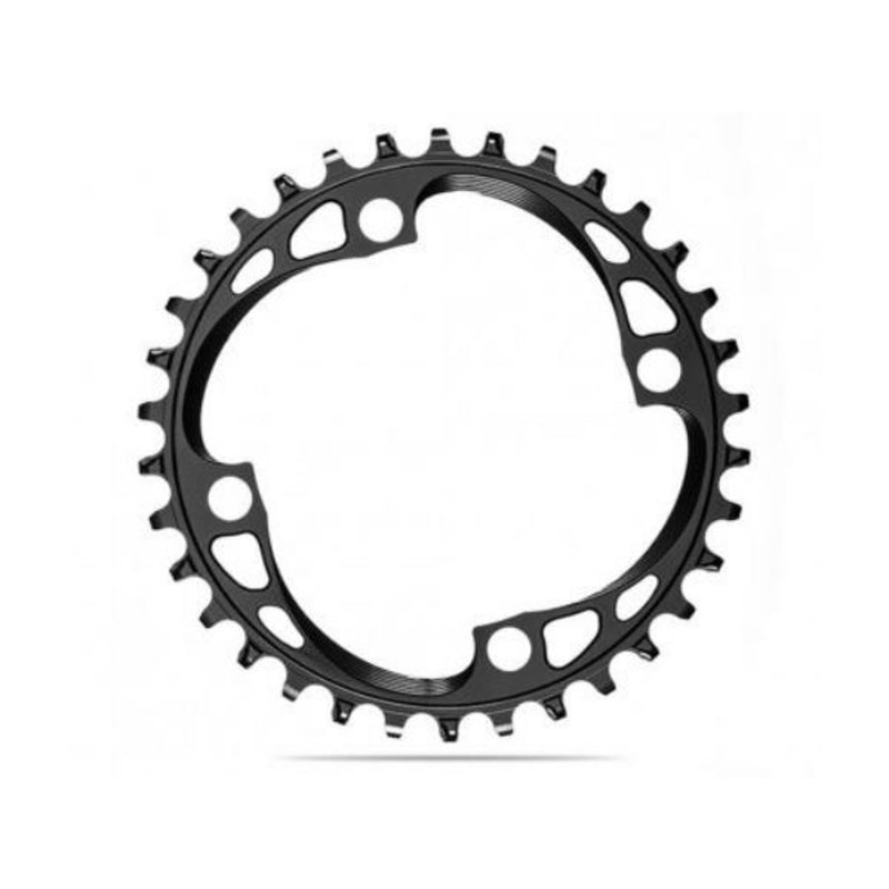 Absolute Black Round MTB CR 1X Shimano 104 BCD-32T – Black