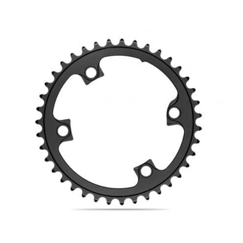 Absolute Black Round Road CR 2X 110/4 Shimano 9100 – 34T – Black