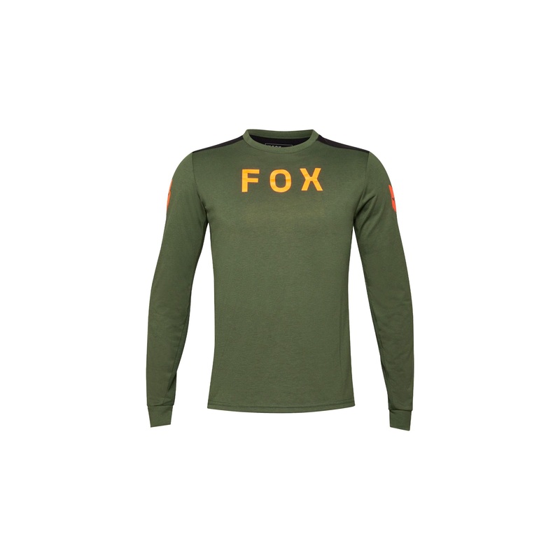 Fox Racing 24 Ranger Long Sleeve X-Large Dark Green Jersey