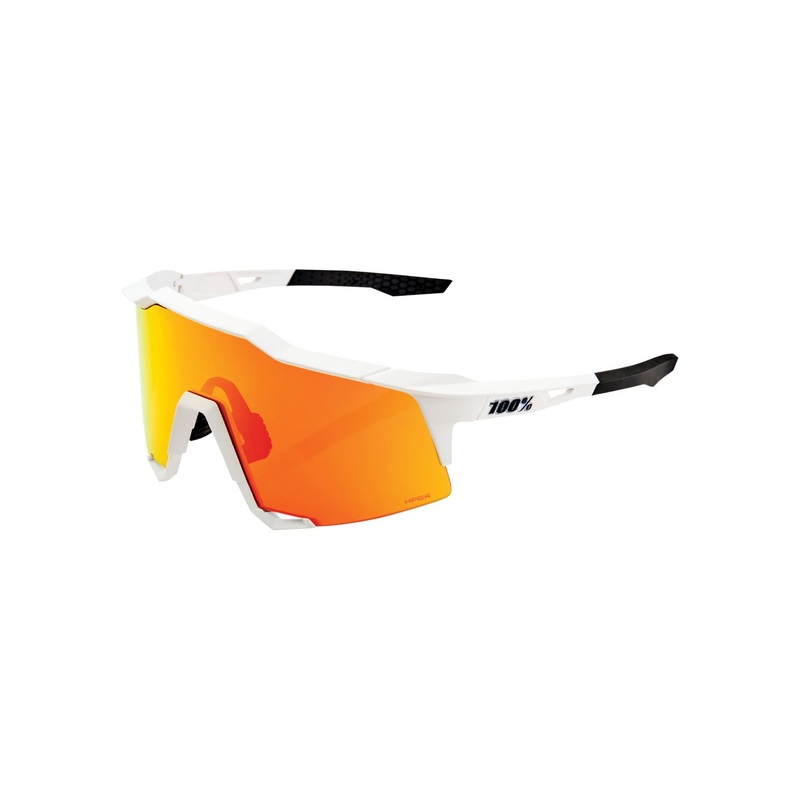 100% Speedcraft Hiper White/Red Eyewear