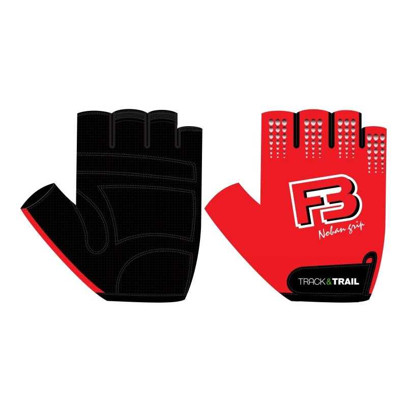 Track & Trail F3 Basic Gloves Red