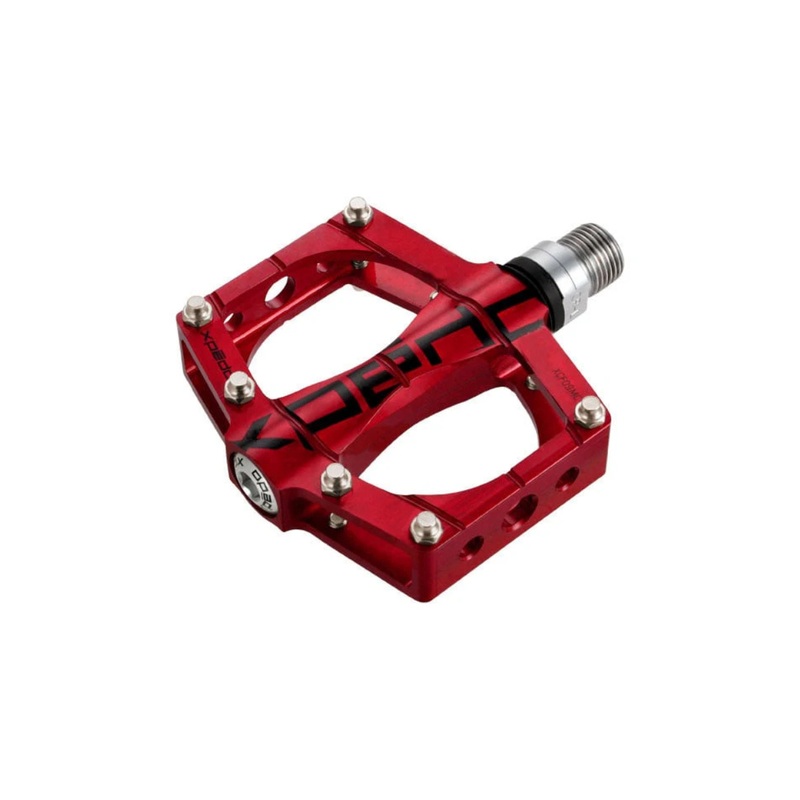 Xpedo TRVS 9 Flat Pedal-Red