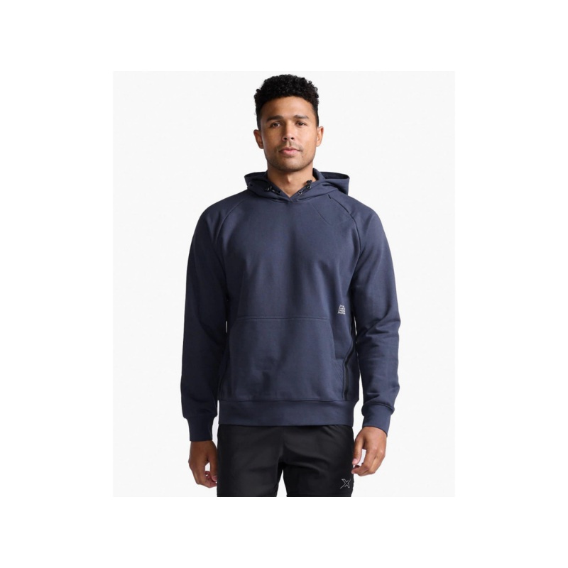 2XU Motion Hoodie – India Ink-White