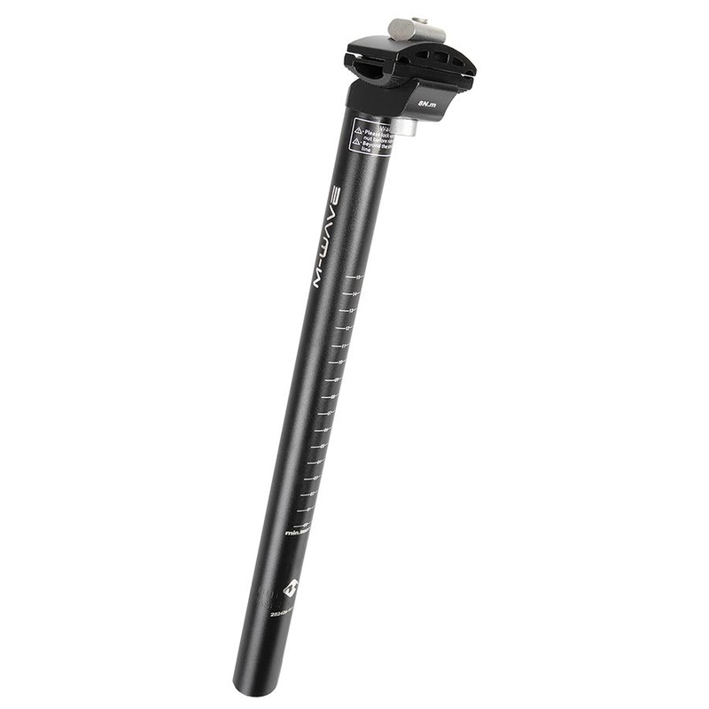 M-Wave SP-C3 Seatpost 25.4mm 350mm Black