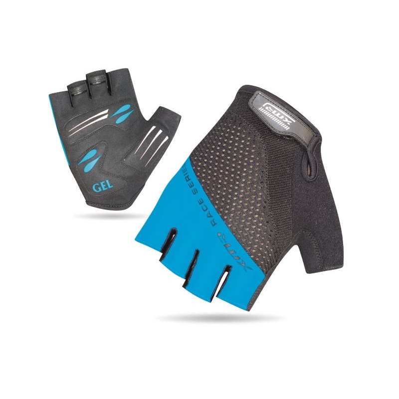 XMR Race Series Gel/Foam Gloves – Black/Blue