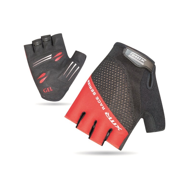 XMR Race Series Gel/Foam Gloves – Black/Red