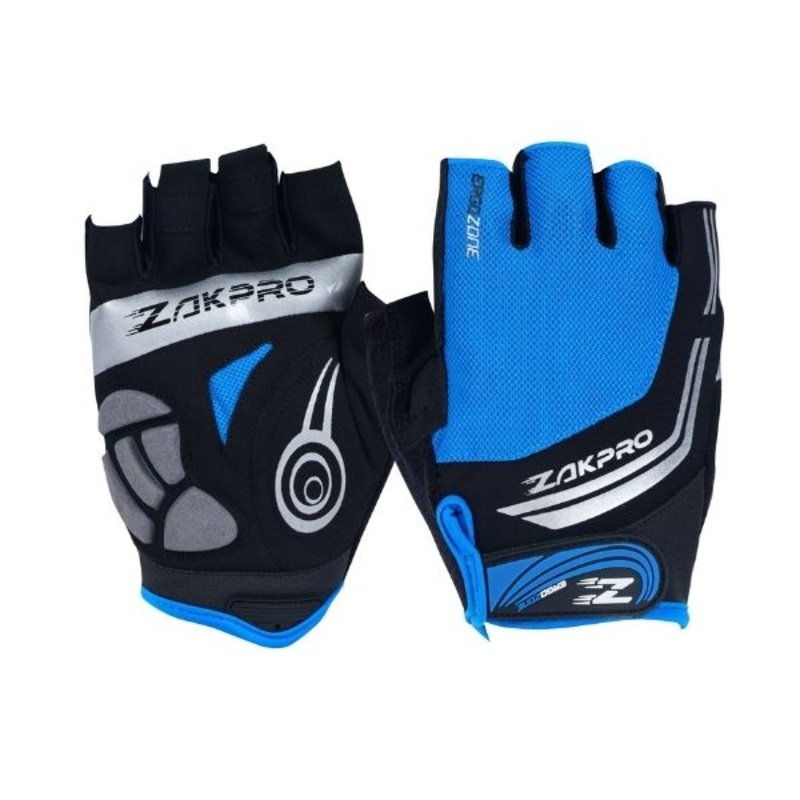 Zakpro Hybrid Cycling Gloves – Blue
