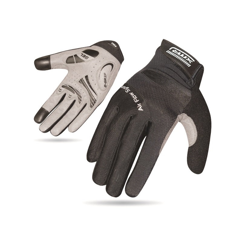 XMR Air Flow Gel Gloves – Black