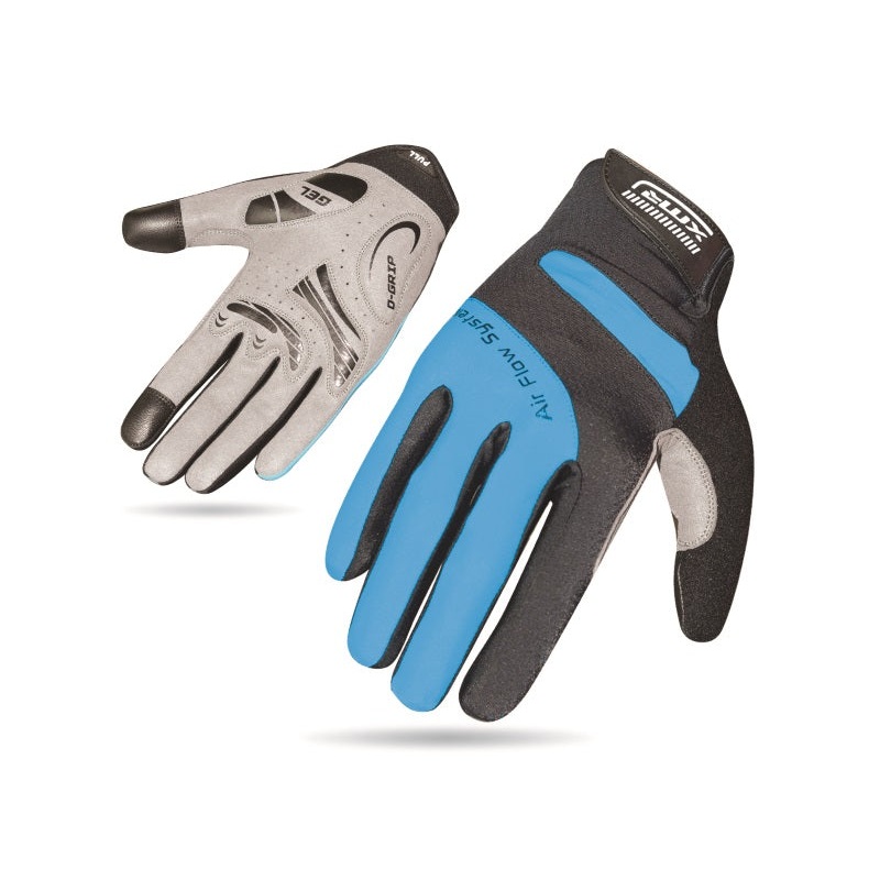 XMR Air Flow Gel Gloves – Black/Blue