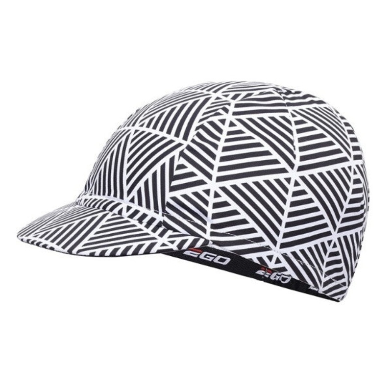 2Go Cycling Cap – White/Black-Standard