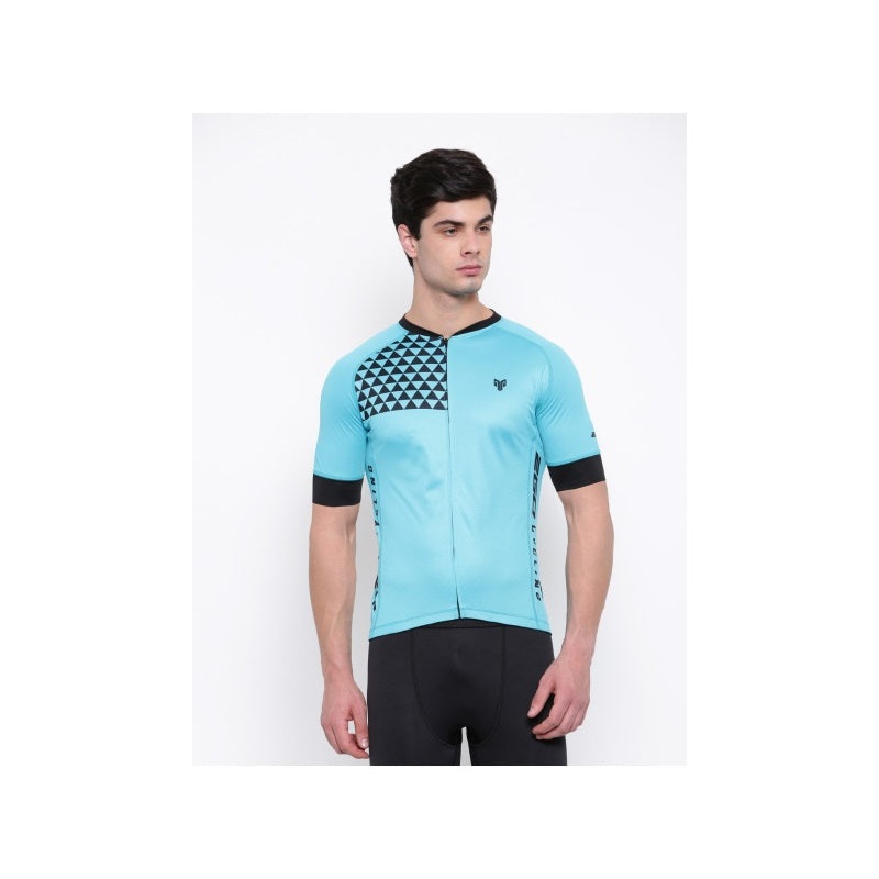 2Go Men Cardio Turquoise Cycling Jersey