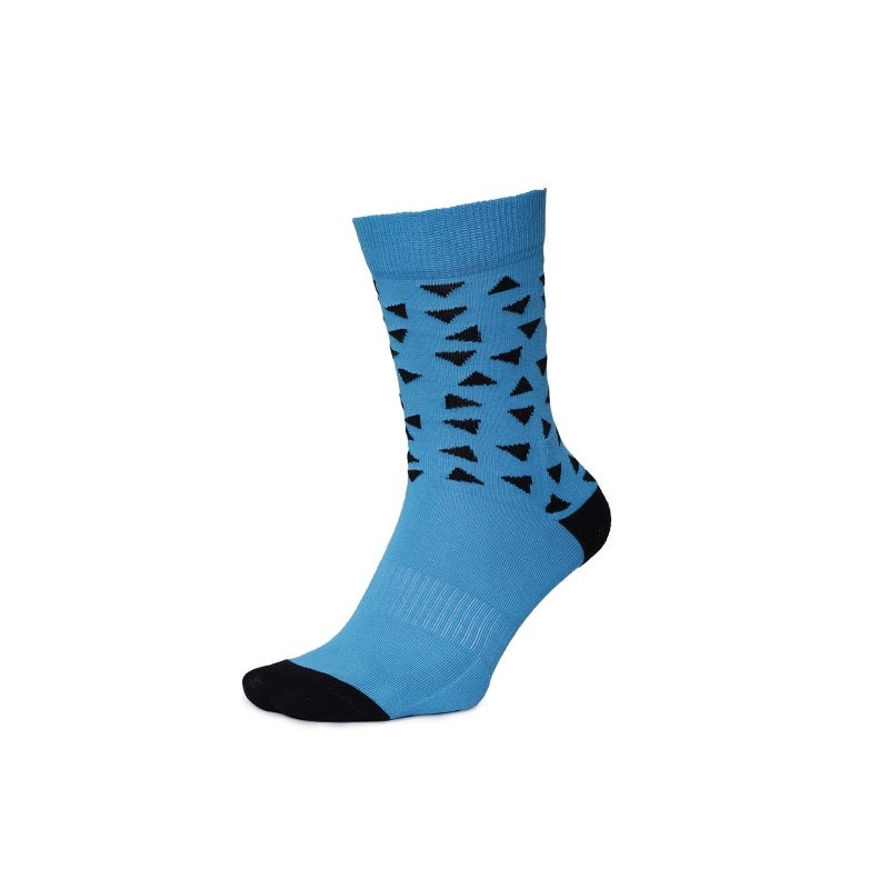 2Go Pull Up Length Cycling Socks – Blue/Black