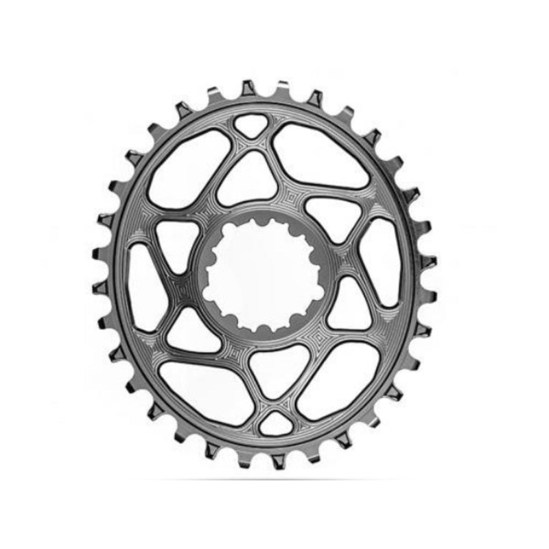 Absolute Black Oval MTB CR 1X  SRAM DM Boost148-32T – Titanium