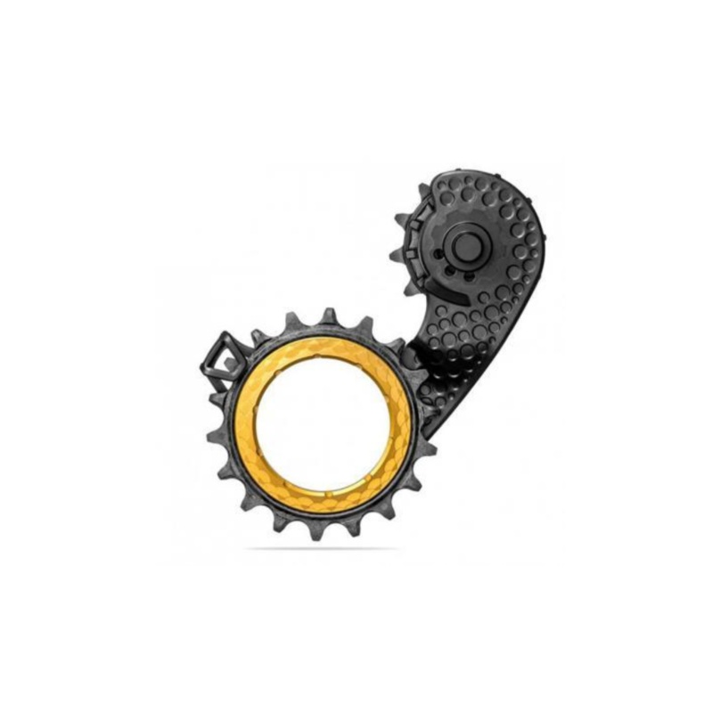 Absolute Black Hollowcage Carbon-Ceramic OSPW Shimano 9100/8000-Gold