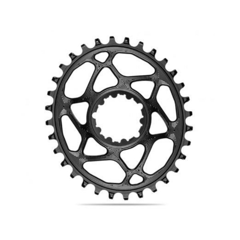 Absolute Black Oval MTB CR 1X  SRAM DM GXP-30T – Black