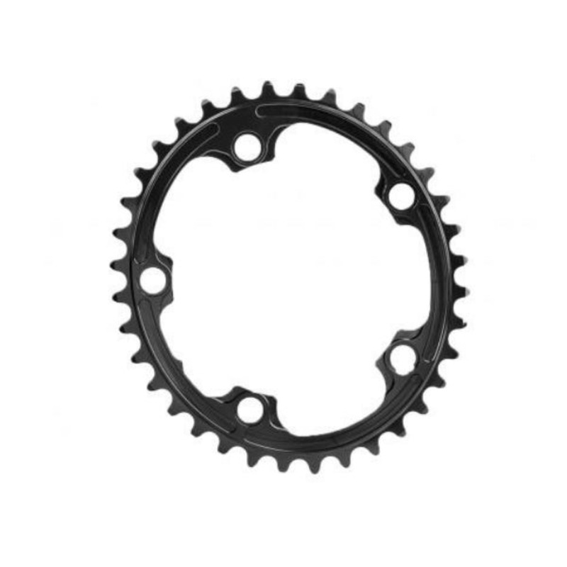 Absolute Black Oval Road CR 2X 110/5 (No SRAM) – 34T – Black