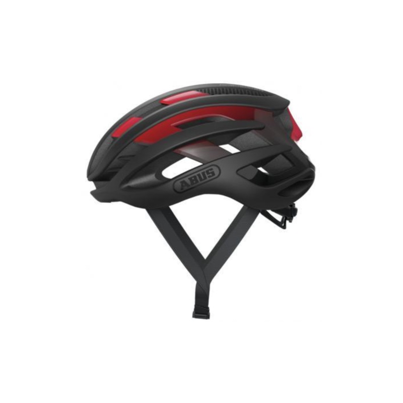 Abus Airbreaker Road Cycling Helmet – Black Red