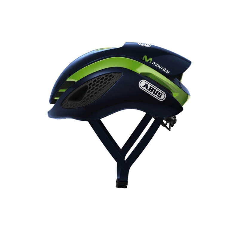 Abus Gamechanger Helmet Movistar Team