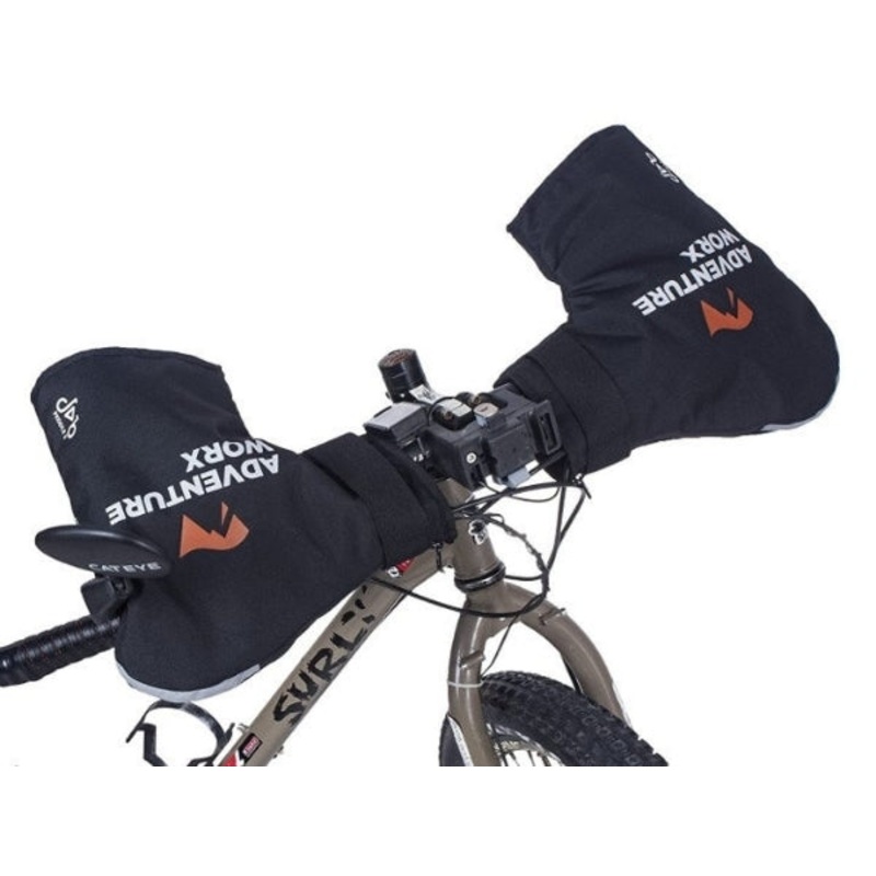 Adventure Worx Cycle Handlebar Gloves – Black