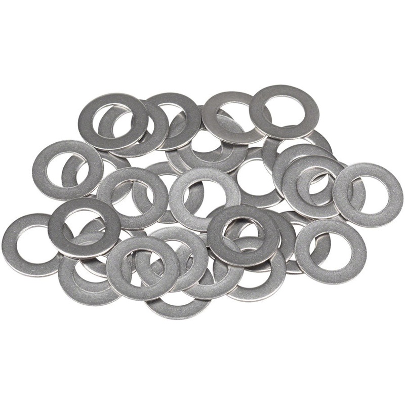 WHISKY Stainless .3mm Spoke Nipple Washers Bag of 34