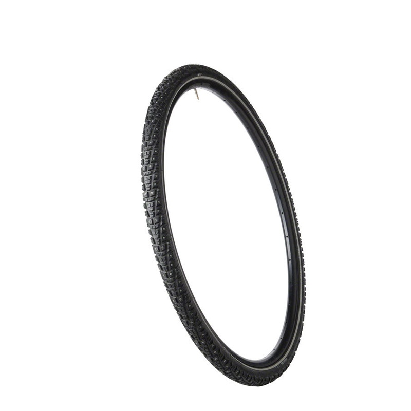 45NRTH Gravdal Tire – 700 x 38 Clincher Wire BLK 33 TPI 252 Carbide Steel Studs