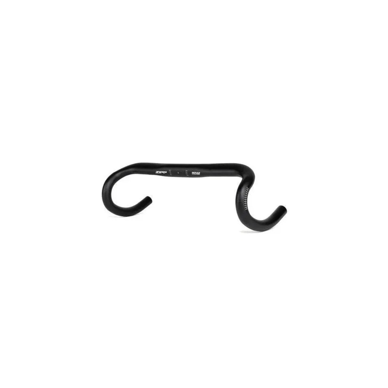 ZIPP HANDLE BAR ROAD ALLOY SERVICE COURSE 80 ERGO 44-C BLACK