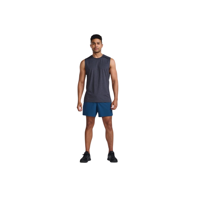 2XU Men Motion Tank India Ink/Black