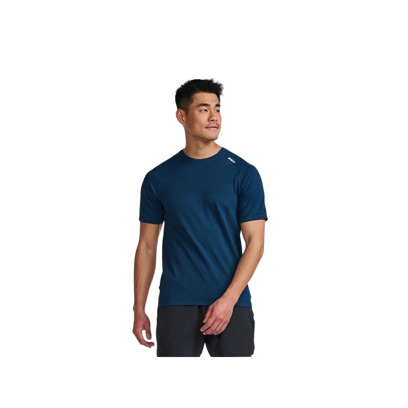 2XU Men Motion Tech Tee Motion/Midnight